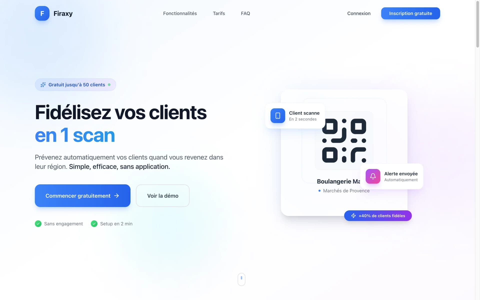 Aperçu du site Firaxy